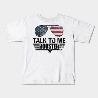 Talk To Me Rooster Kids T-Shirt